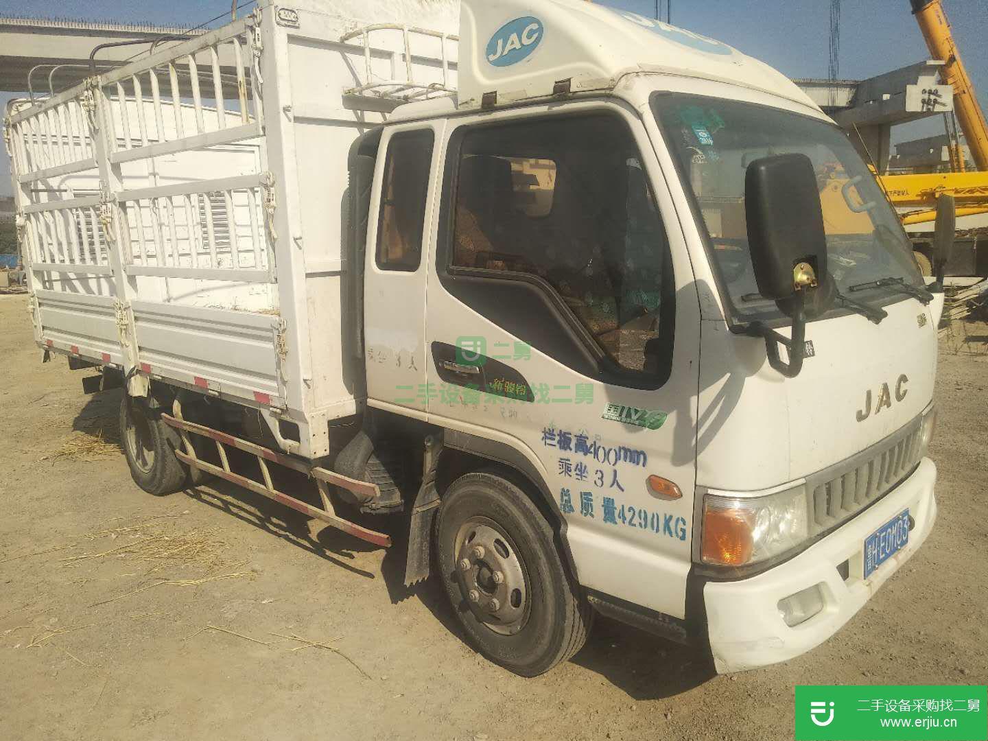 山東出售二手江淮駿鈴高欄貨車