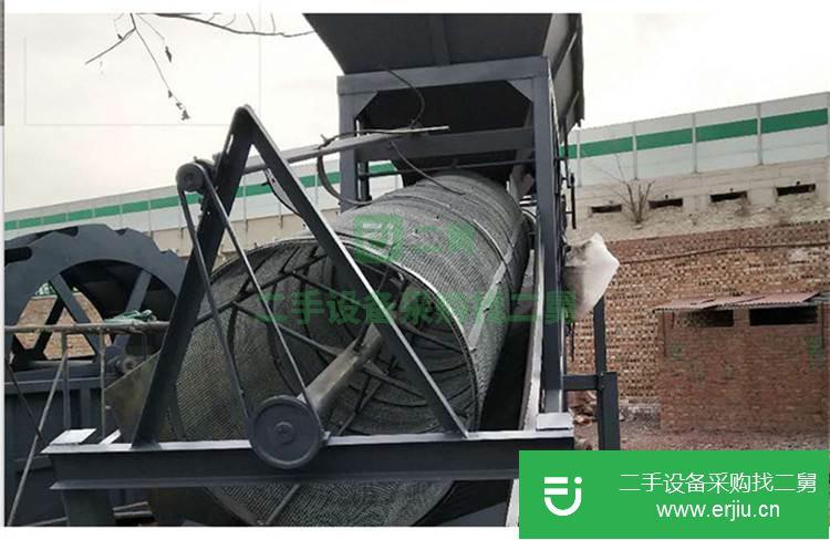 河南出售二手滾筒篩沙機