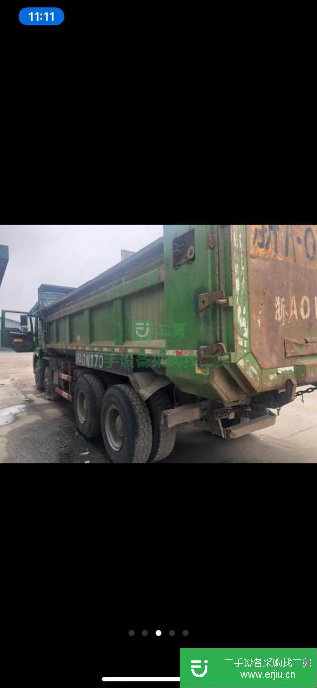 浙江出售二手陜汽重卡自卸車