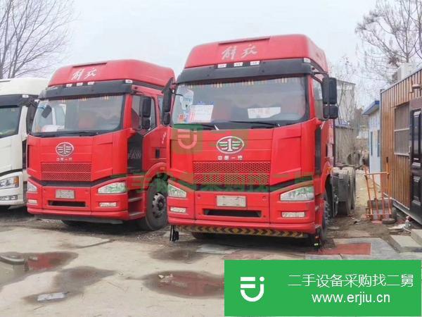 河南出售二手一汽解放牽引車