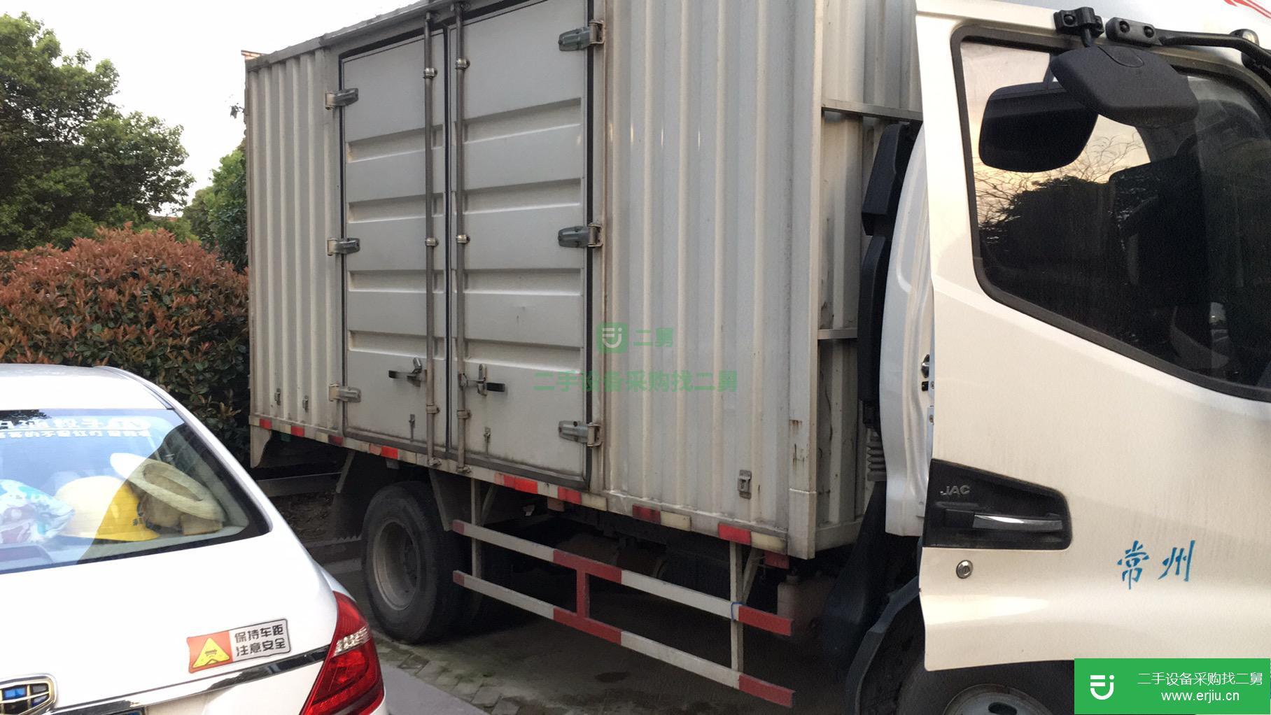 江蘇出售二手江淮駿鈴箱式貨車