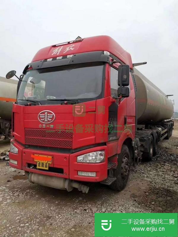 江西轉讓出售二手解放油罐車