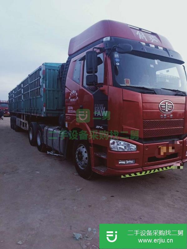 河北出售二手雙驅(qū)解放牽引車