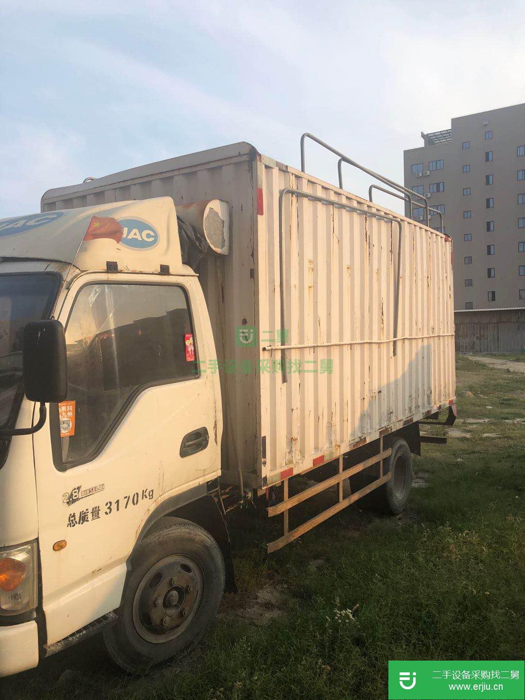 福建出售二手江淮帥鈴箱式貨車