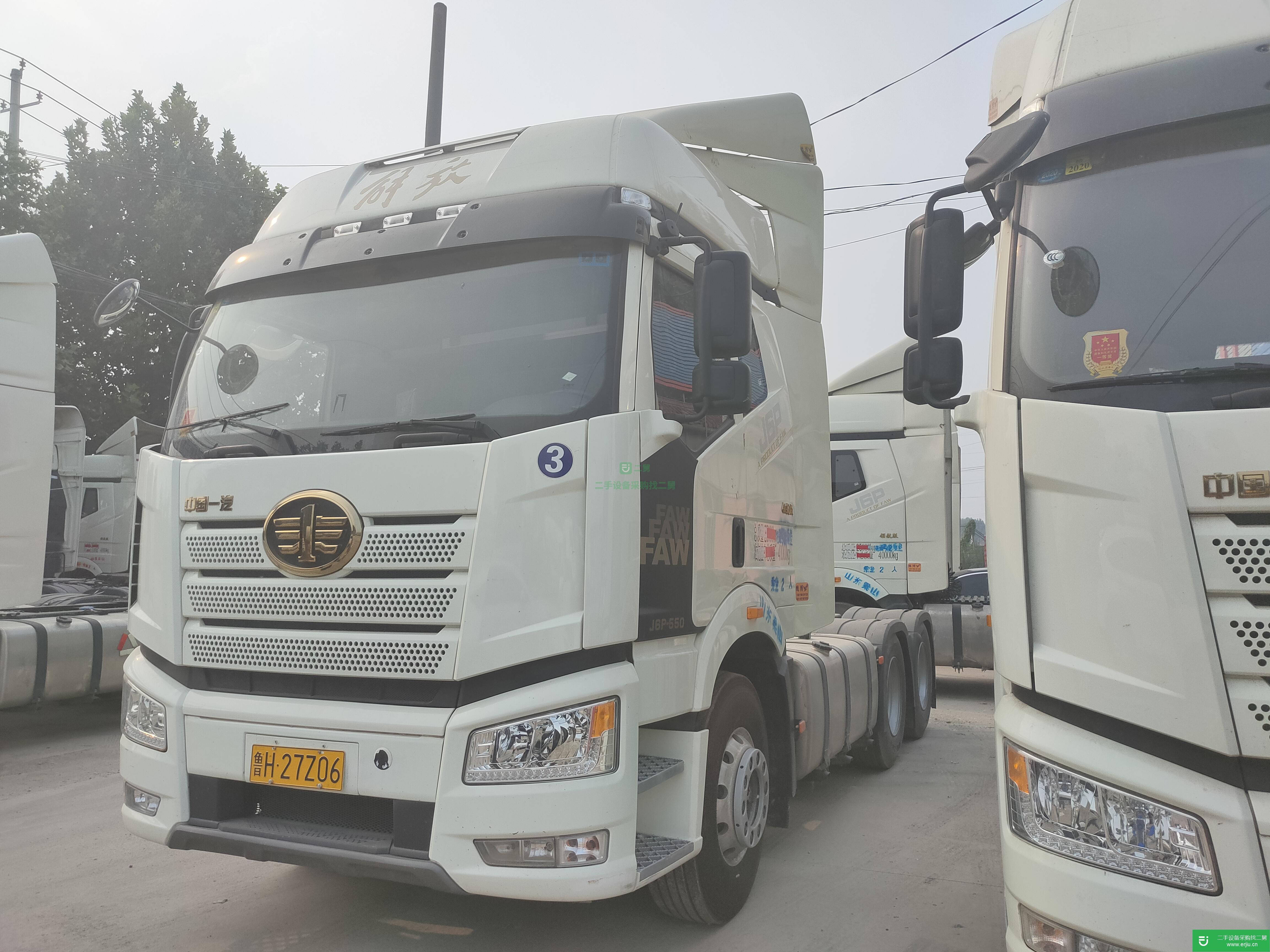 山東出售二手一汽解放牽引車