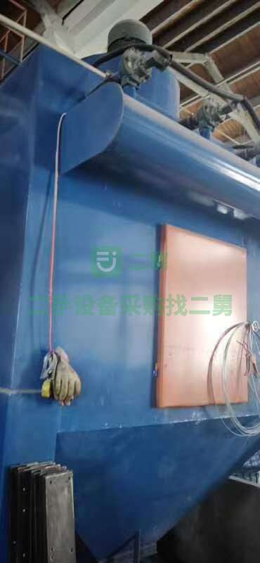 出售一臺寬一米高三米懸掛鏈通過式拋丸機，9成新