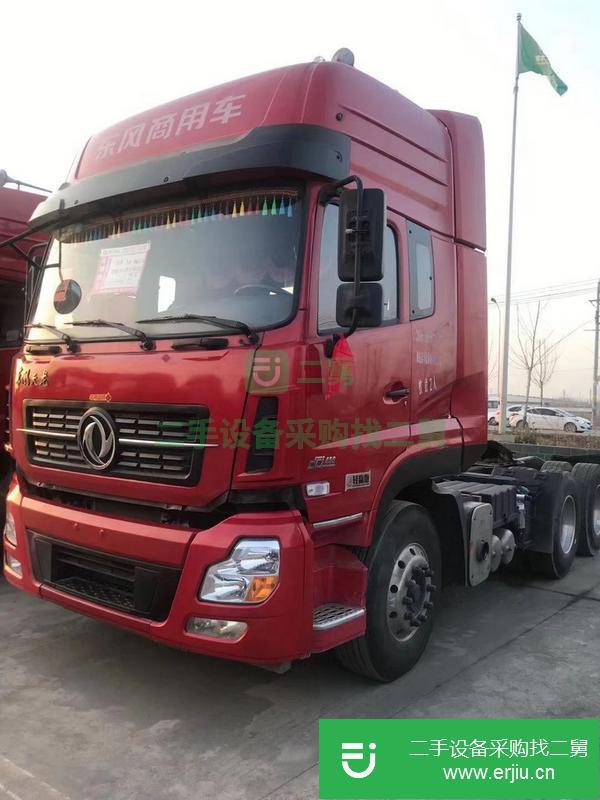 山東出售二手東風天龍牽引車 450馬力
