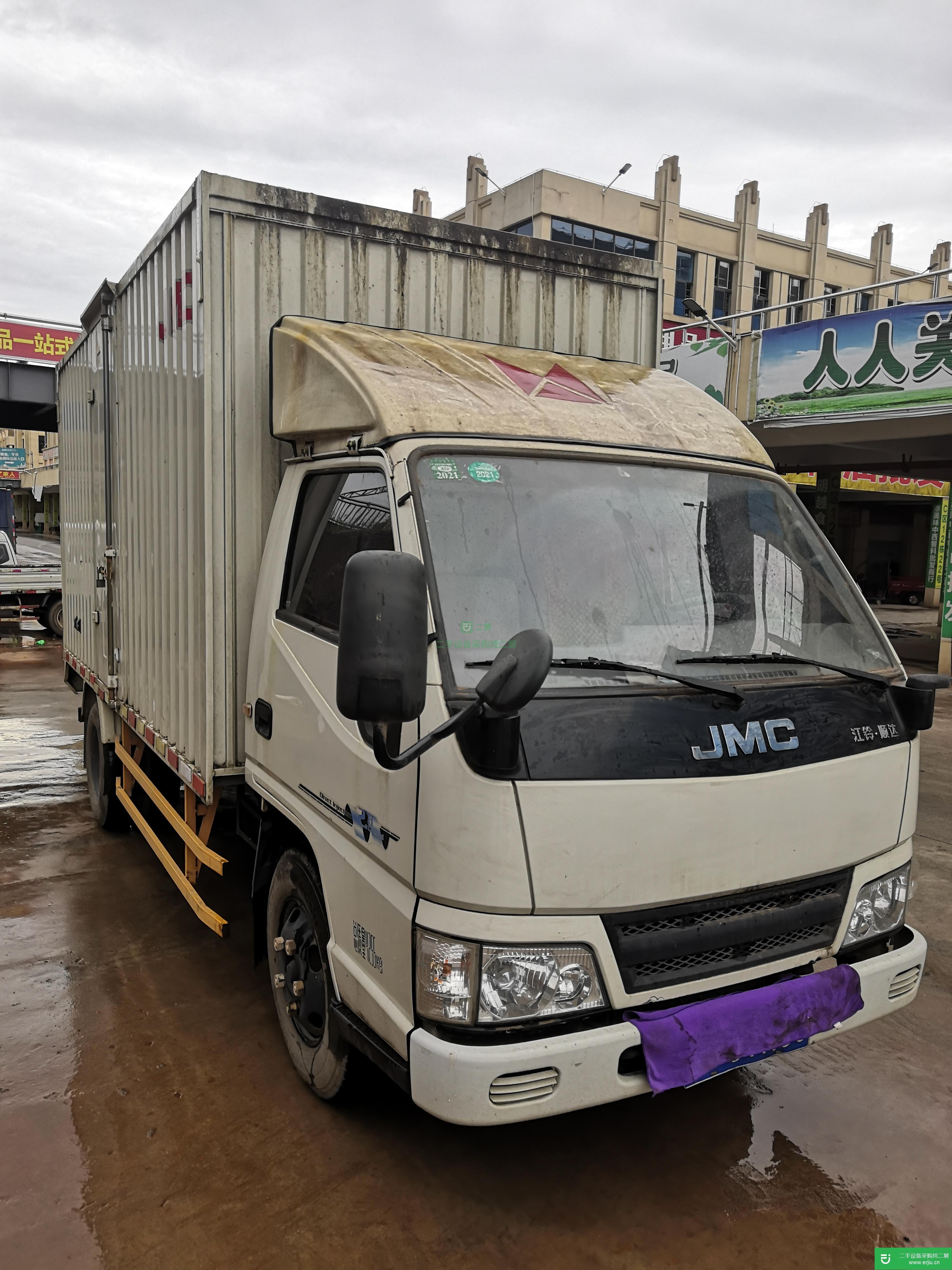 江西出售二手江鈴箱式貨車