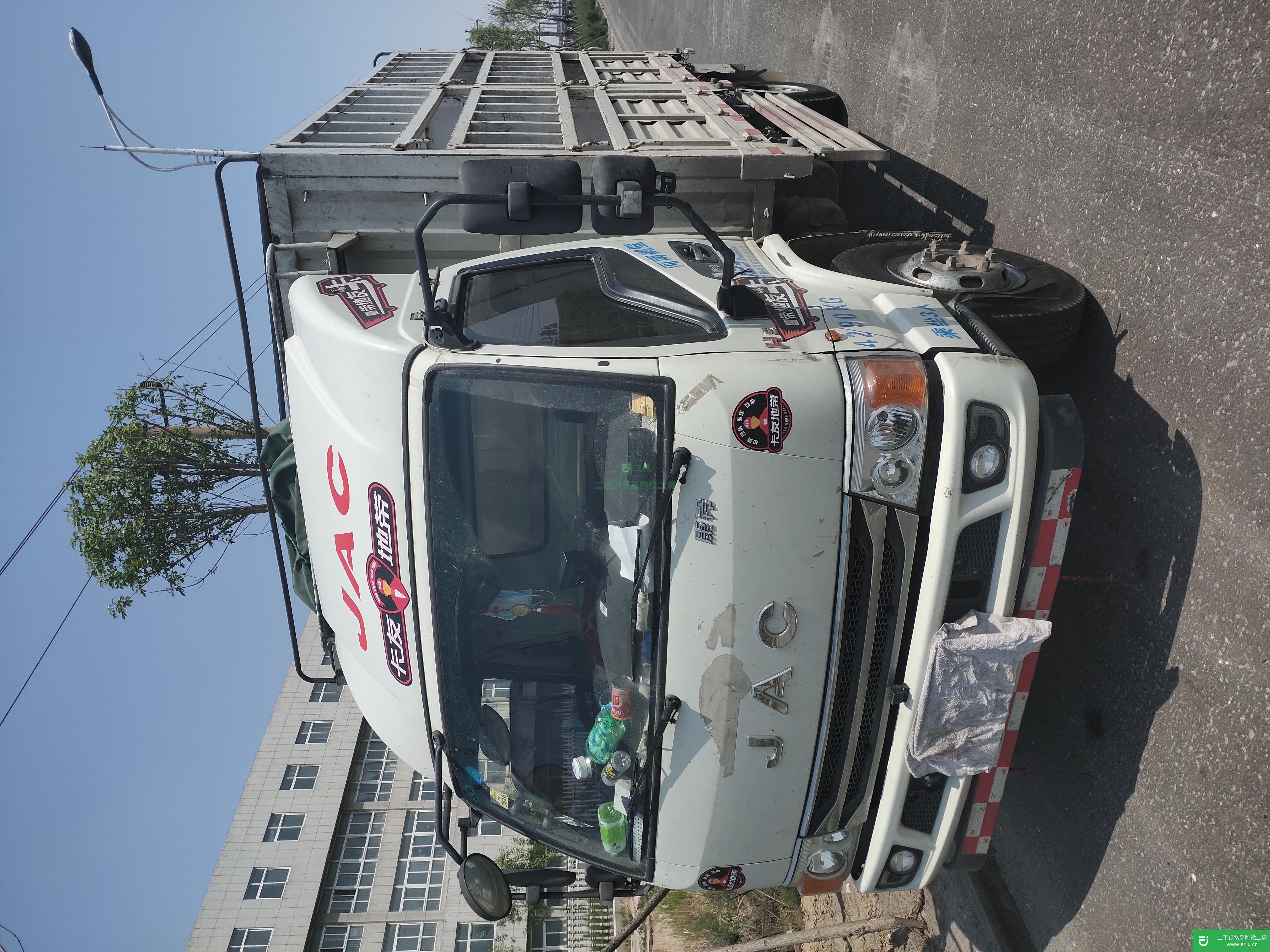 河南出售二手江淮康鈴倉柵式貨車