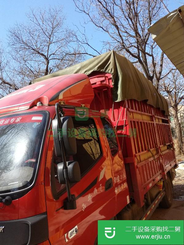 陜西出售二手福田歐馬可高欄載貨車