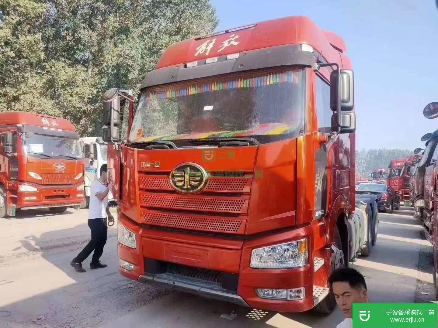 山東出售二手一汽解放J6P牽引車
