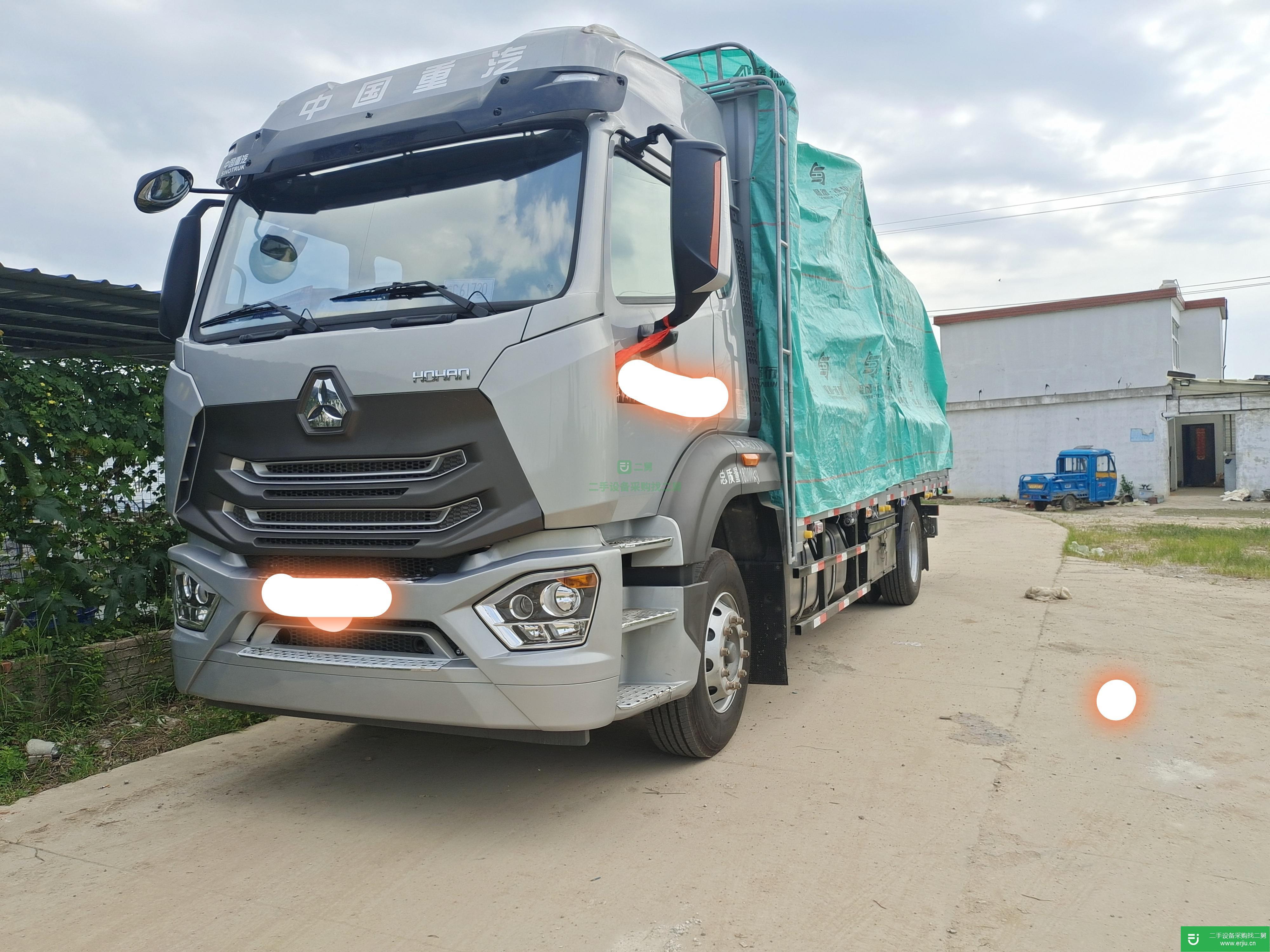 安徽出售二手重汽豪瀚貨車