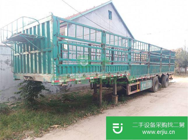 山東出售二手一汽解放J6掛車