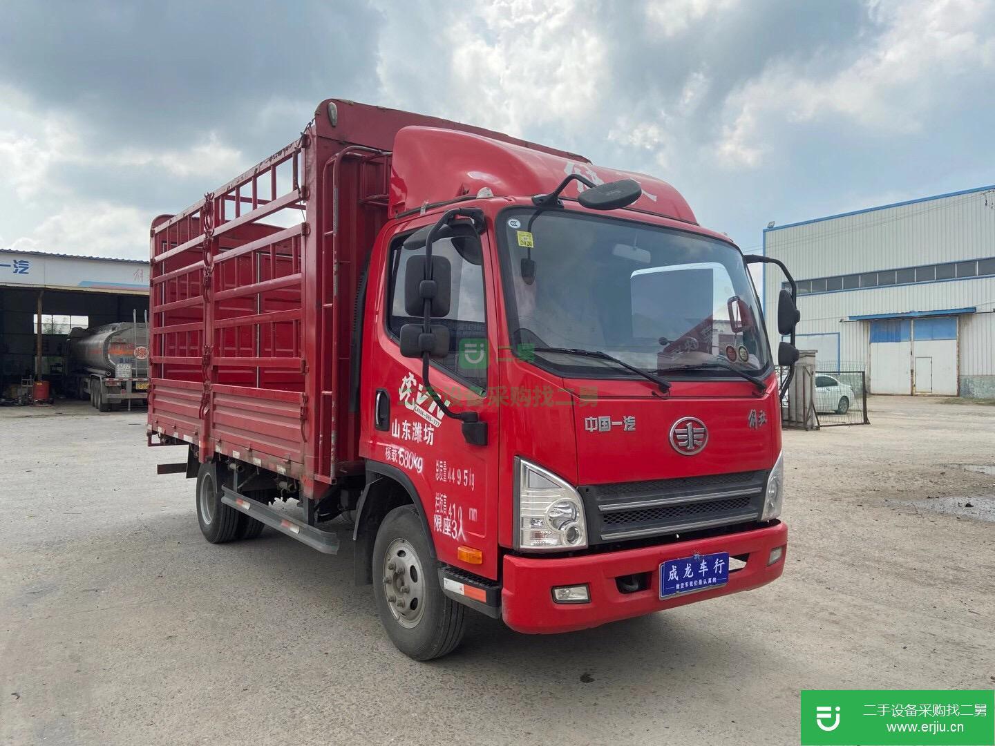 山東出售二手青島解放貨車