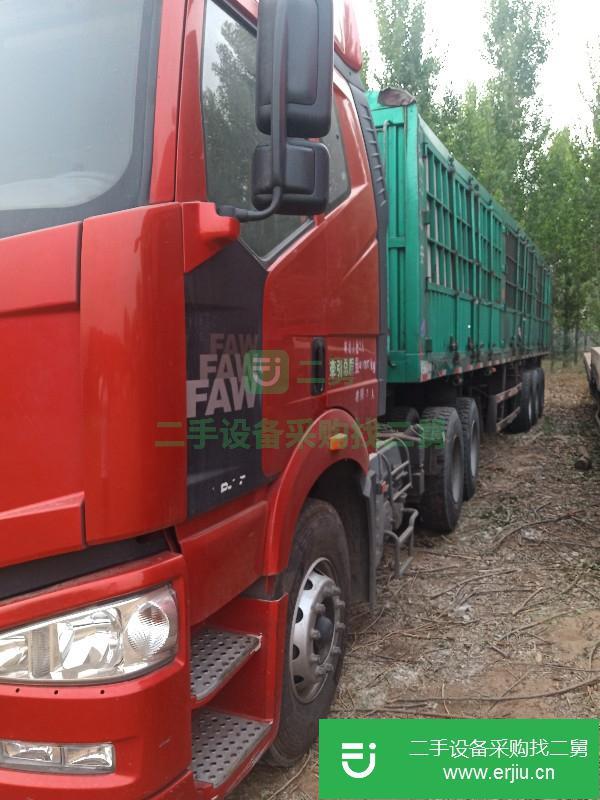 河北出售二手一汽解放J6P半掛車