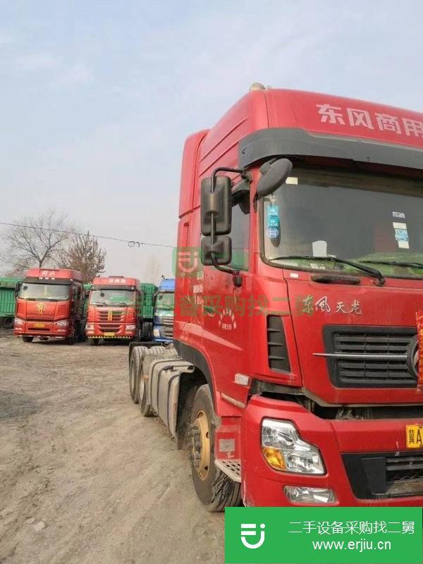 河北出售東風(fēng)天龍牽引車  450馬力 車況精品無(wú)磕碰