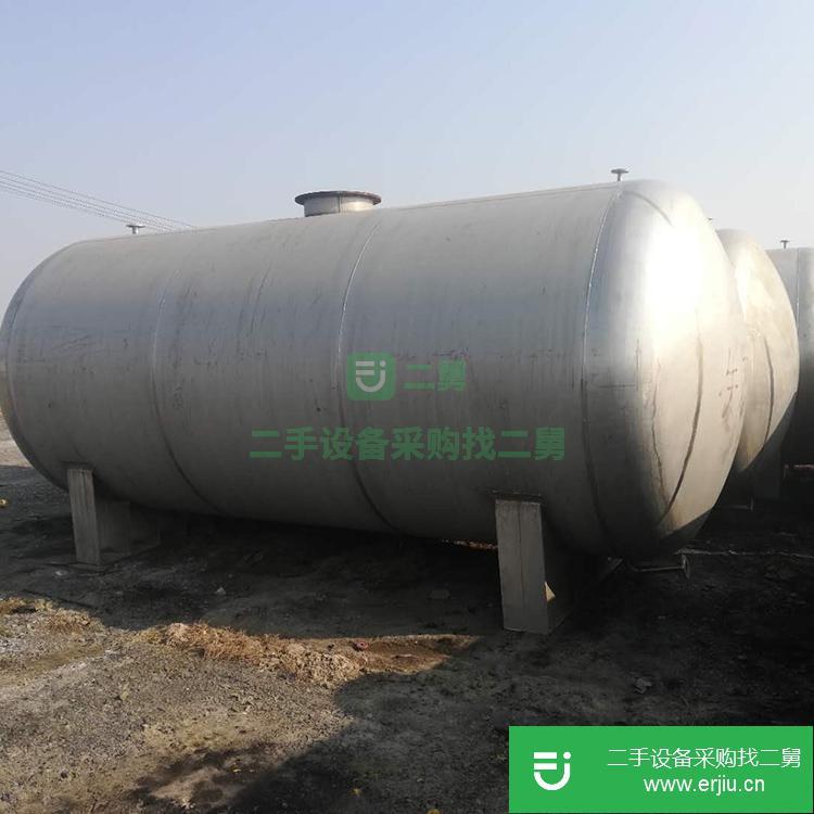 山東出售二手不銹鋼儲罐