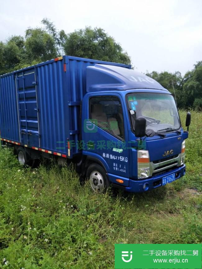 廣東出售二手江淮帥鈴廂式貨車