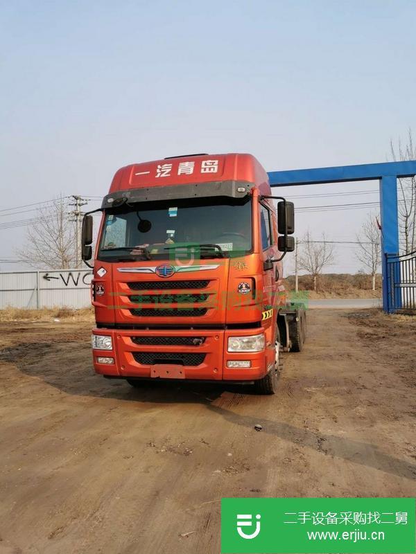 河北轉(zhuǎn)讓出售解放天威牽引車  400馬力
