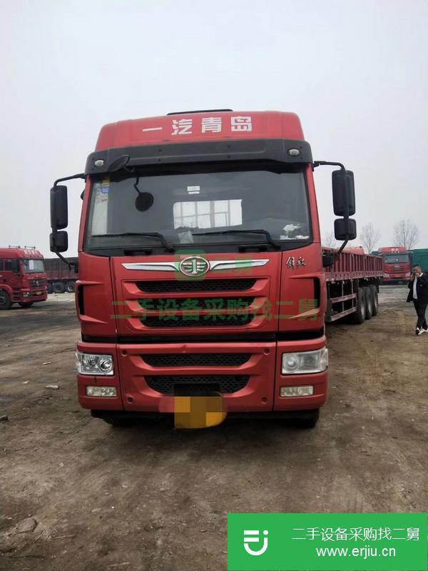 河北出售二手解放捍衛牽引車