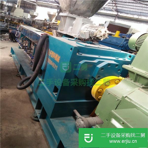 廣東出售二手雙螺桿造粒機