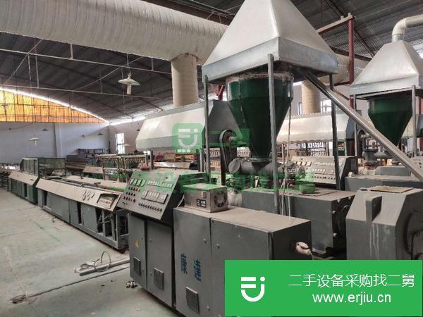 山東出售二手錐形雙螺桿擠出機