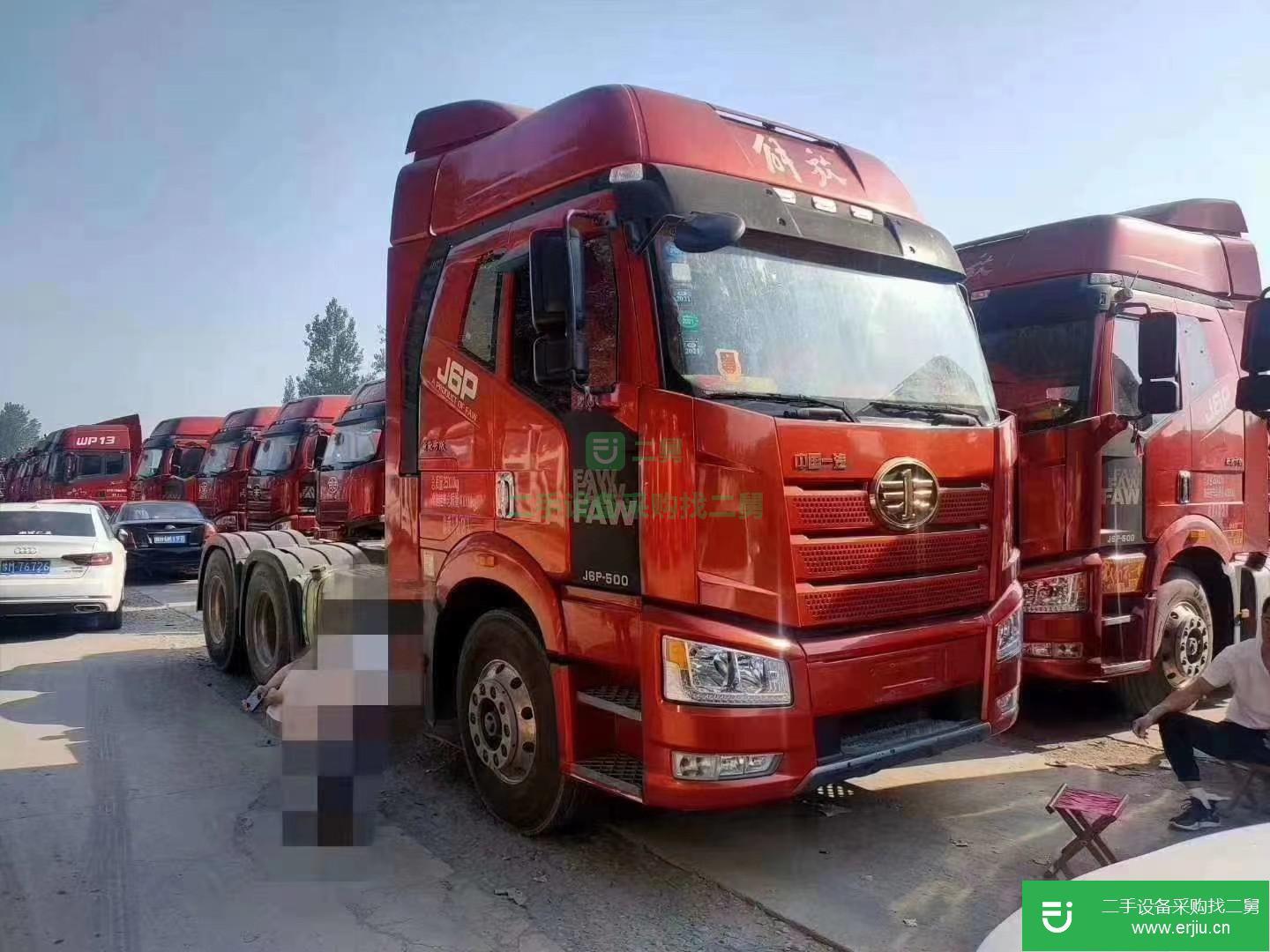 山東出售二手一汽解放J6P牽引車