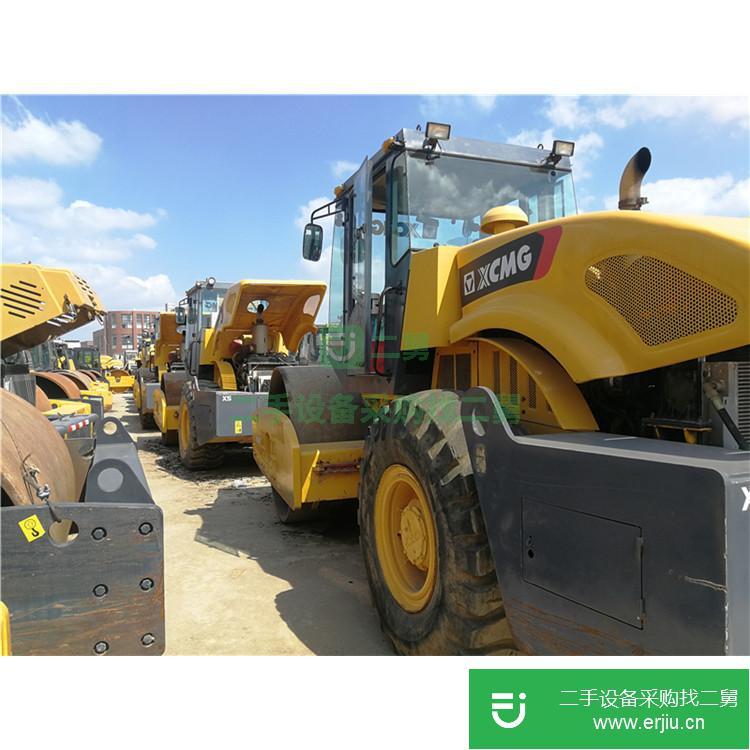 山東出售二手20噸振動壓路機
