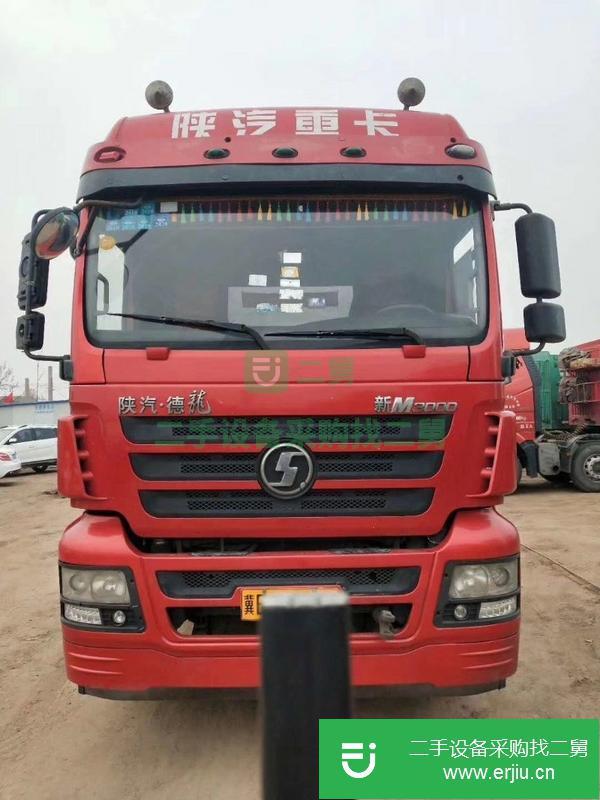 河北出售二手雙驅(qū)德龍牽引車(chē)，375馬力