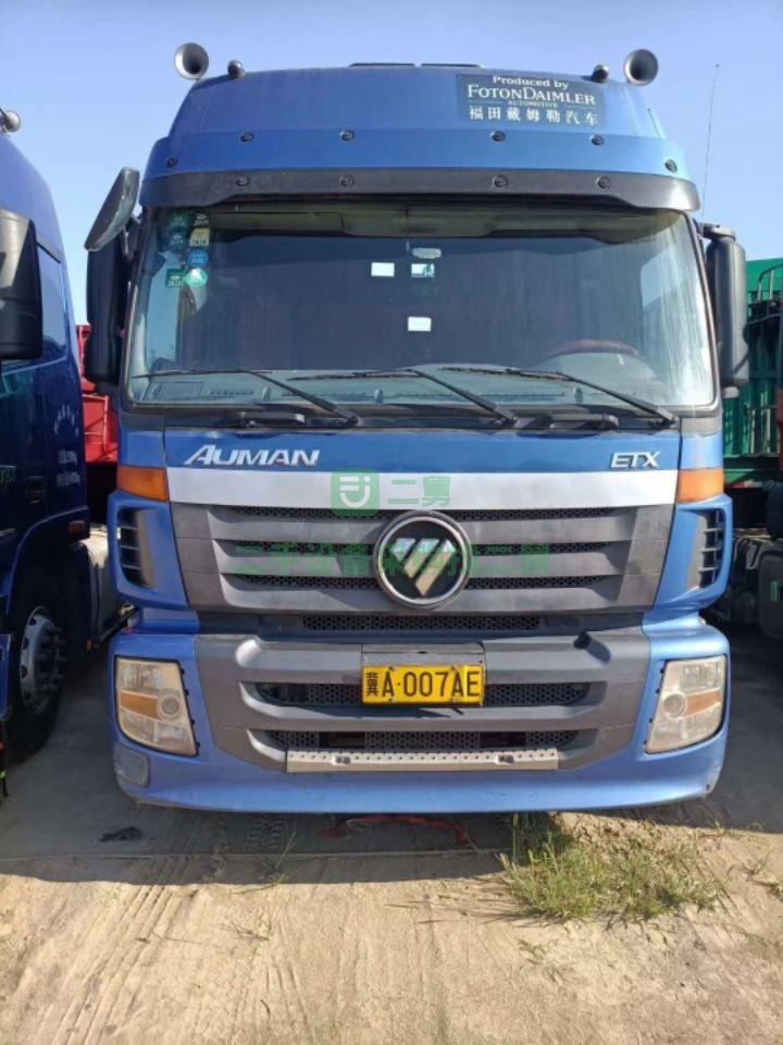 出售歐曼430馬力雙驅車頭牽引車，三年一個月全保險，輪胎全部九成新！