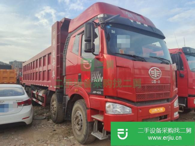 江西出售二手一汽解放自卸車