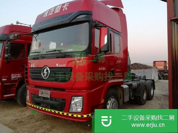甘肅出售二手陜汽德龍雙驅牽引車