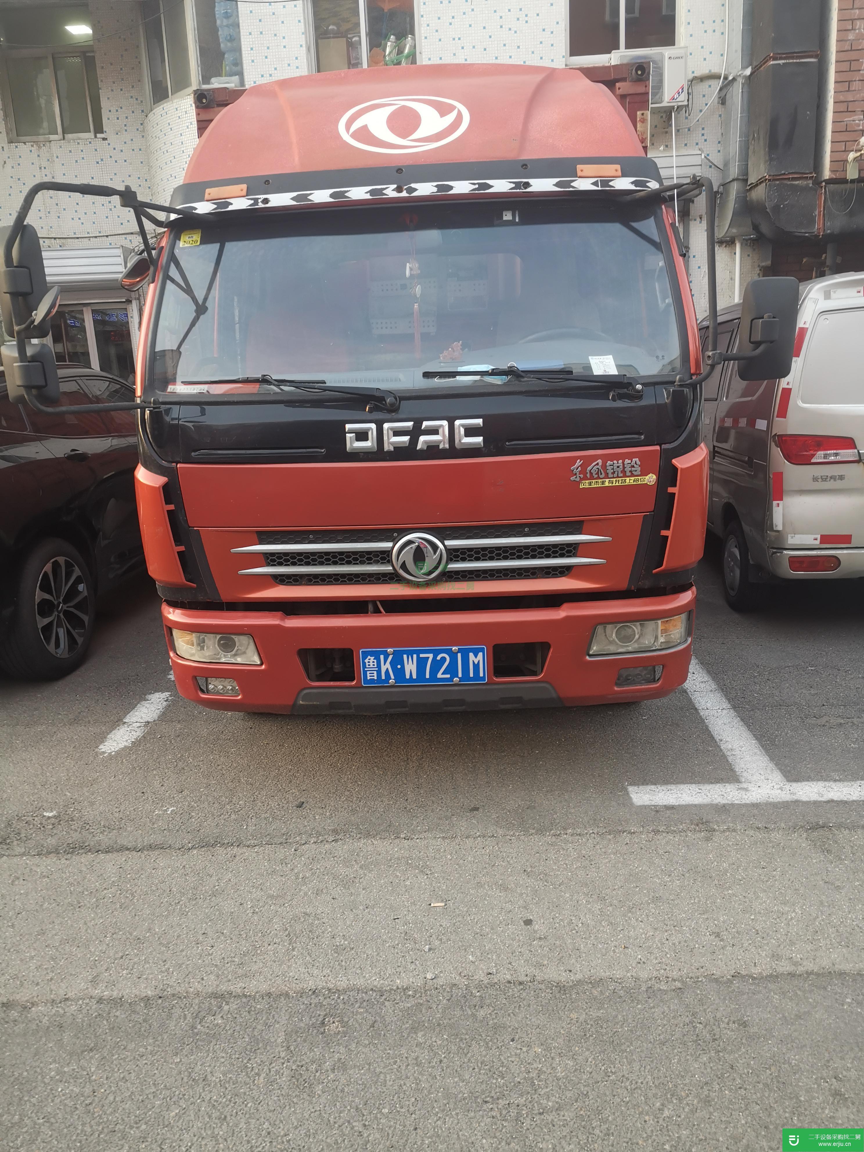 山東出售二手東風凱普特箱式貨車