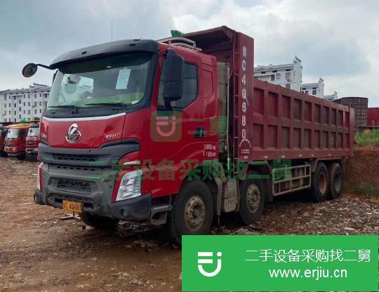 江西出售二手東風柳汽乘龍自卸車  350馬力