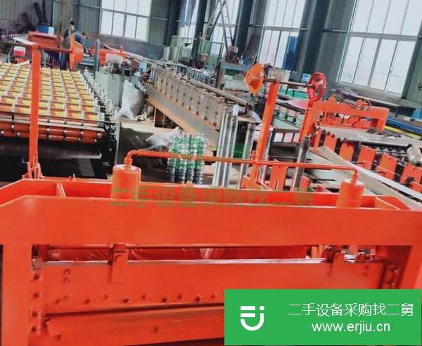 河北出售二手雙層壓瓦機