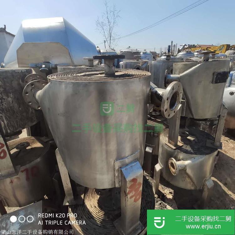 山東出售二手不銹鋼螺旋板換熱器