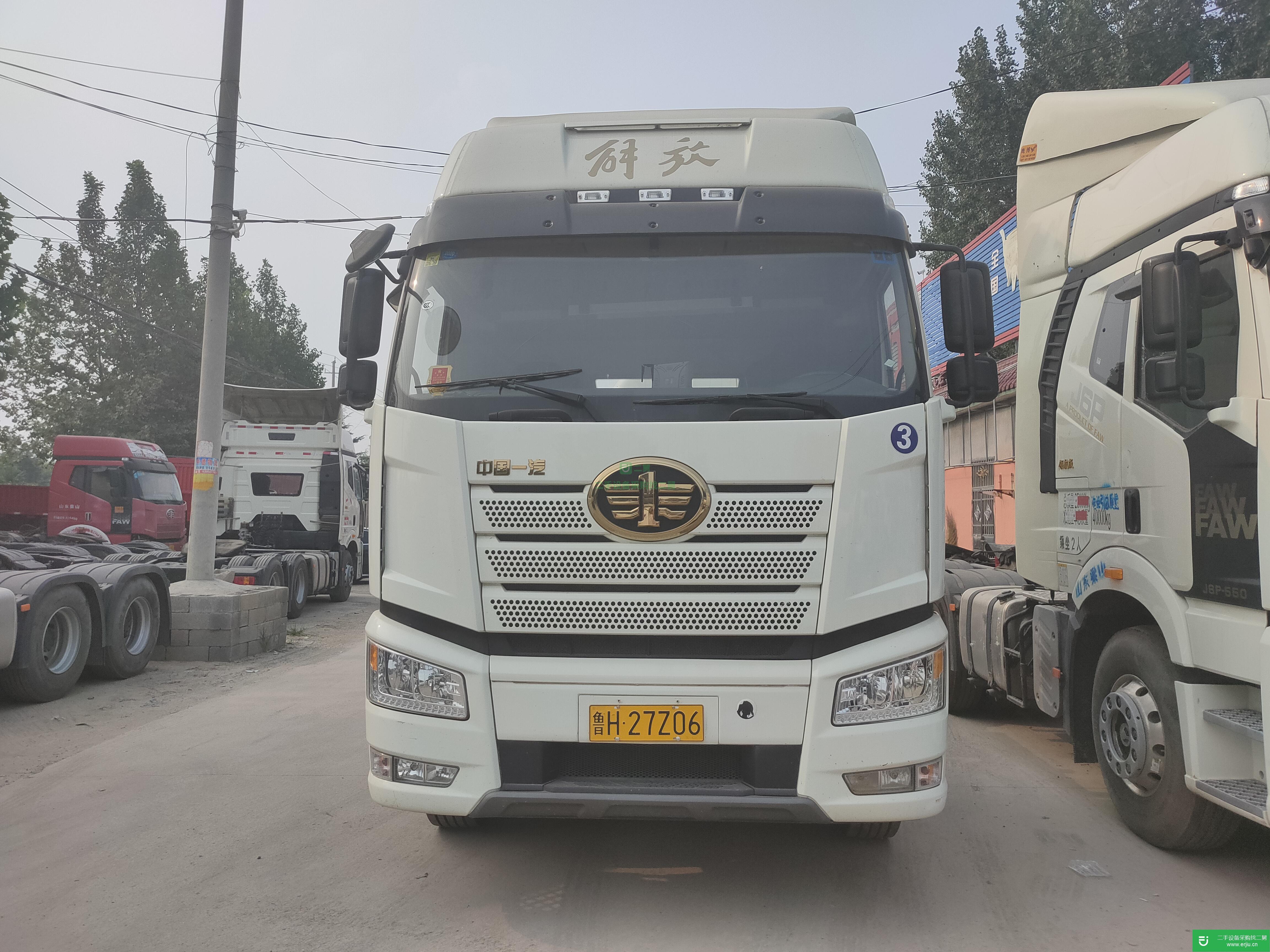 山東出售二手一汽解放牽引車