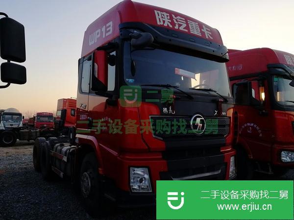 甘肅出售二手陜汽德龍雙驅牽引車