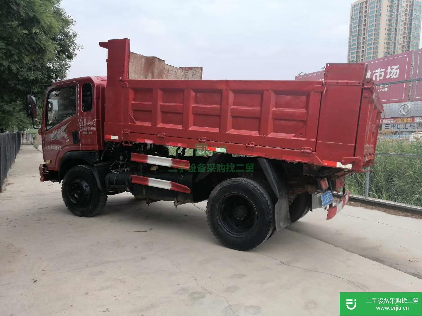 甘肅出售二手重汽王牌自卸車