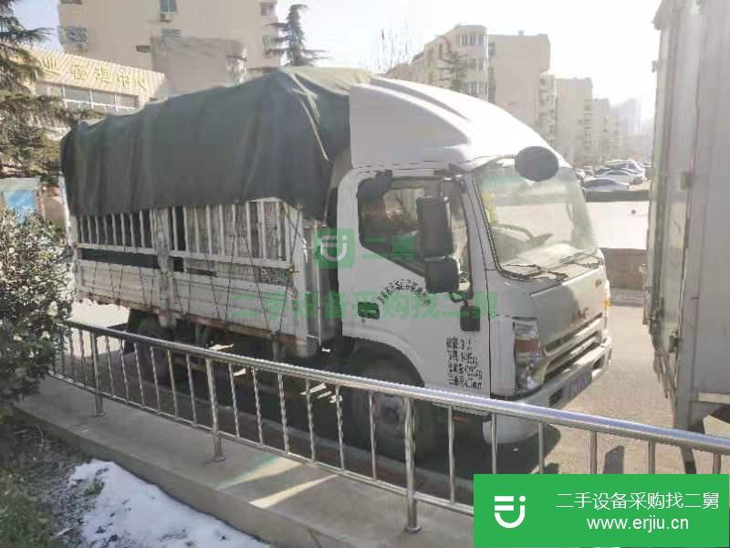 山東出售二手江淮帥鈴高欄載貨車