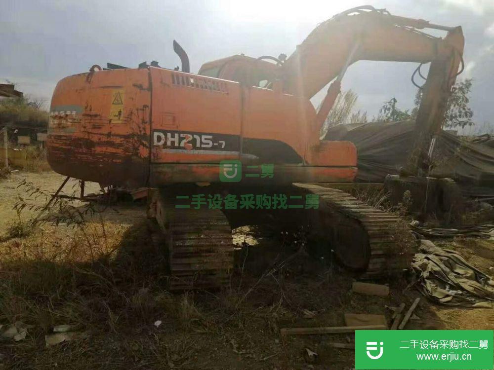 山東出售二手斗山DH215-7挖掘機