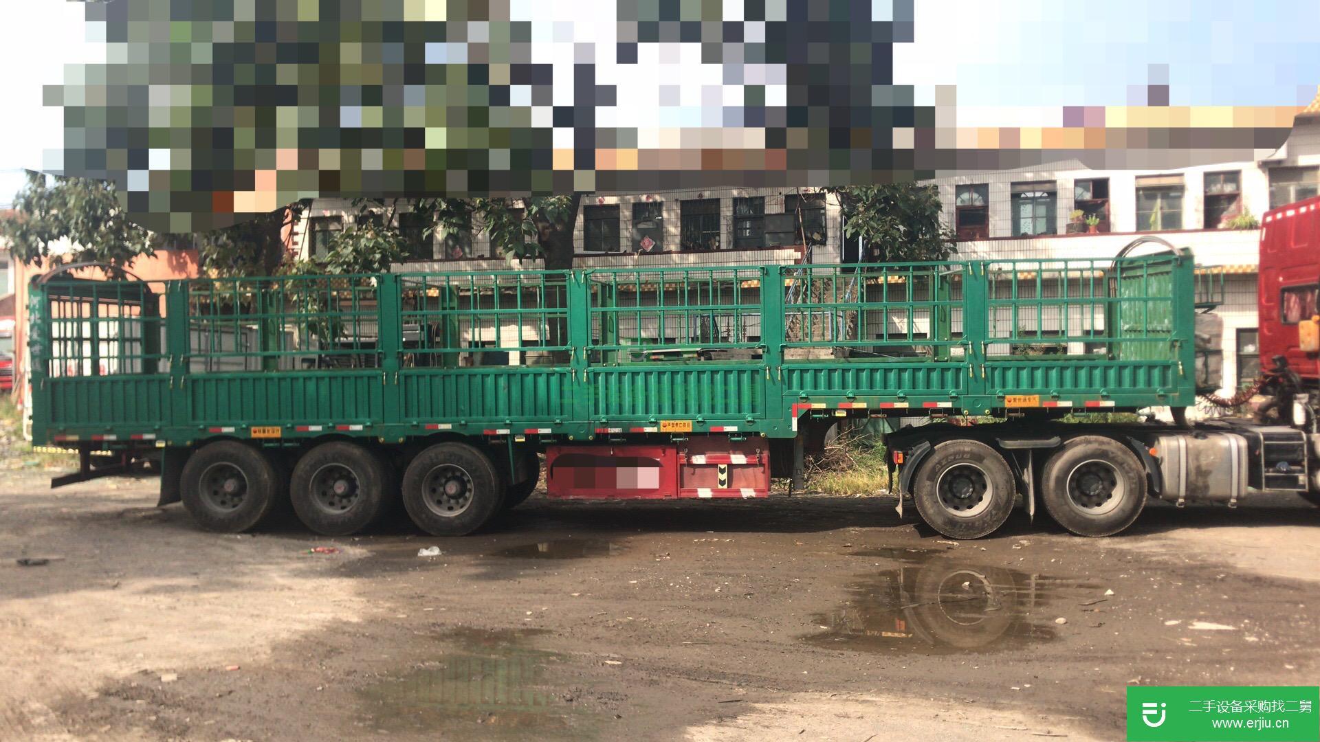 河北出售二手乘龍半掛車