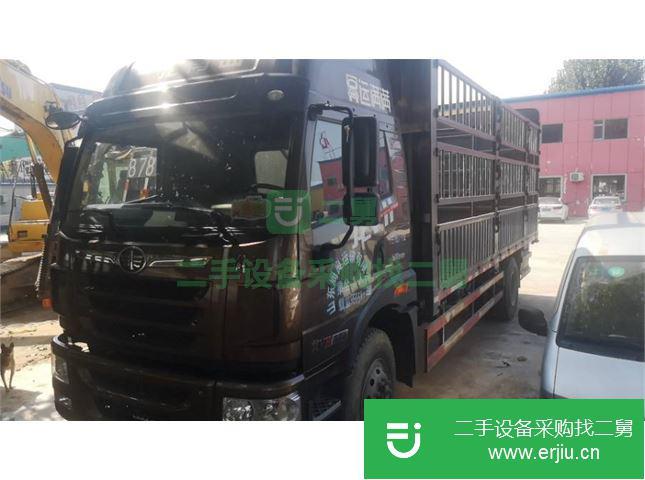 山東出售二手青島解放高欄載貨車