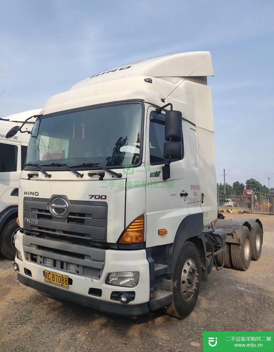 江西出售二手廣汽日野牽引車