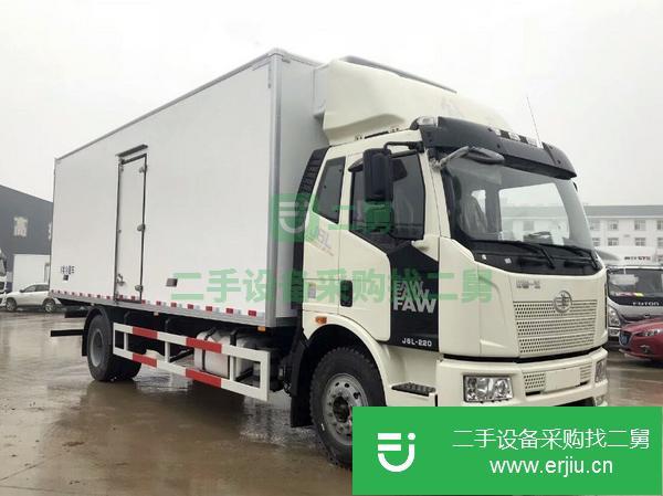 江蘇出售二手解放冷藏車