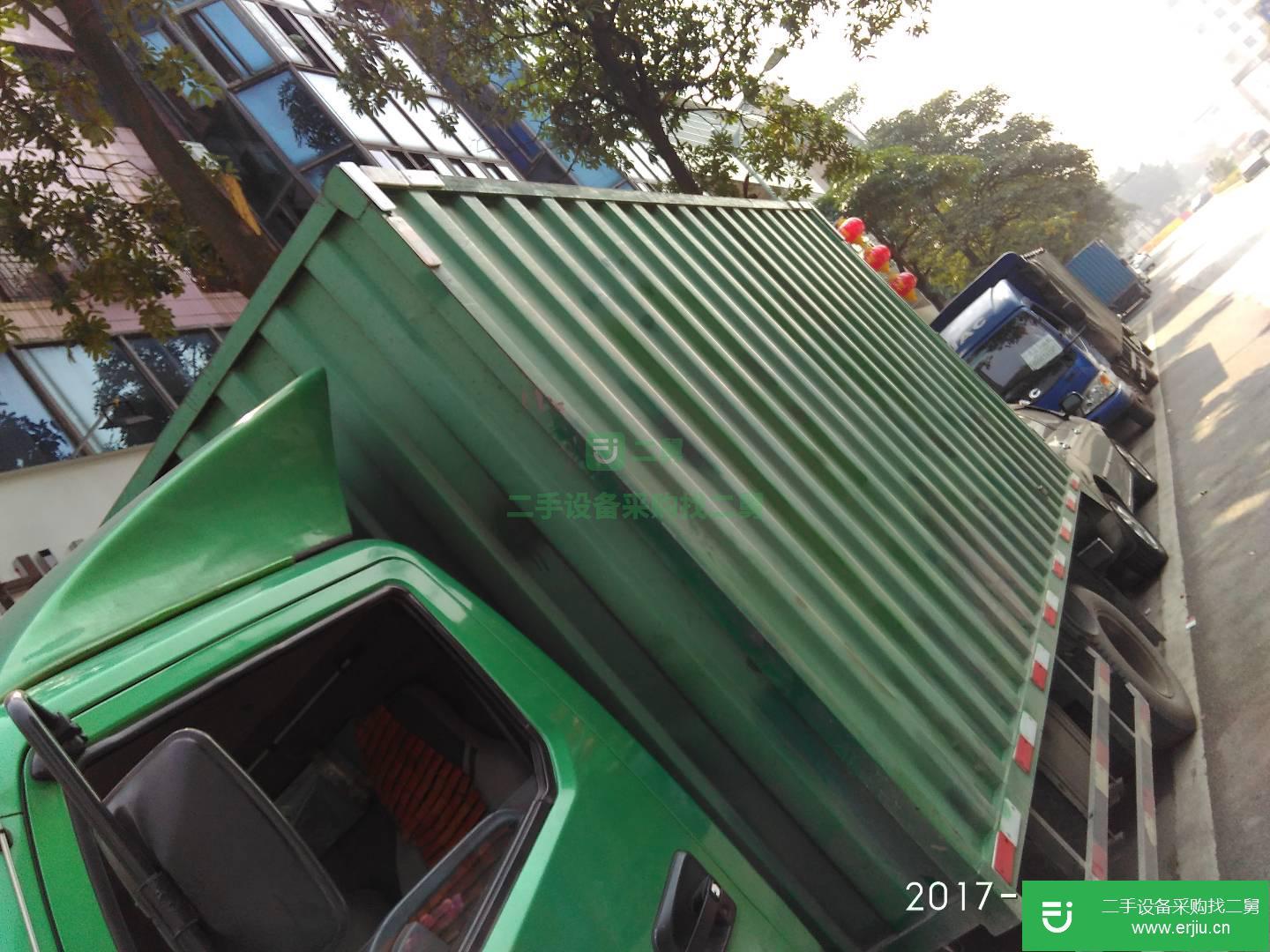 廣東出售二手開瑞綠卡箱式貨車