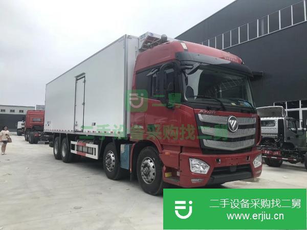 江蘇出售二手福田歐曼冷藏車