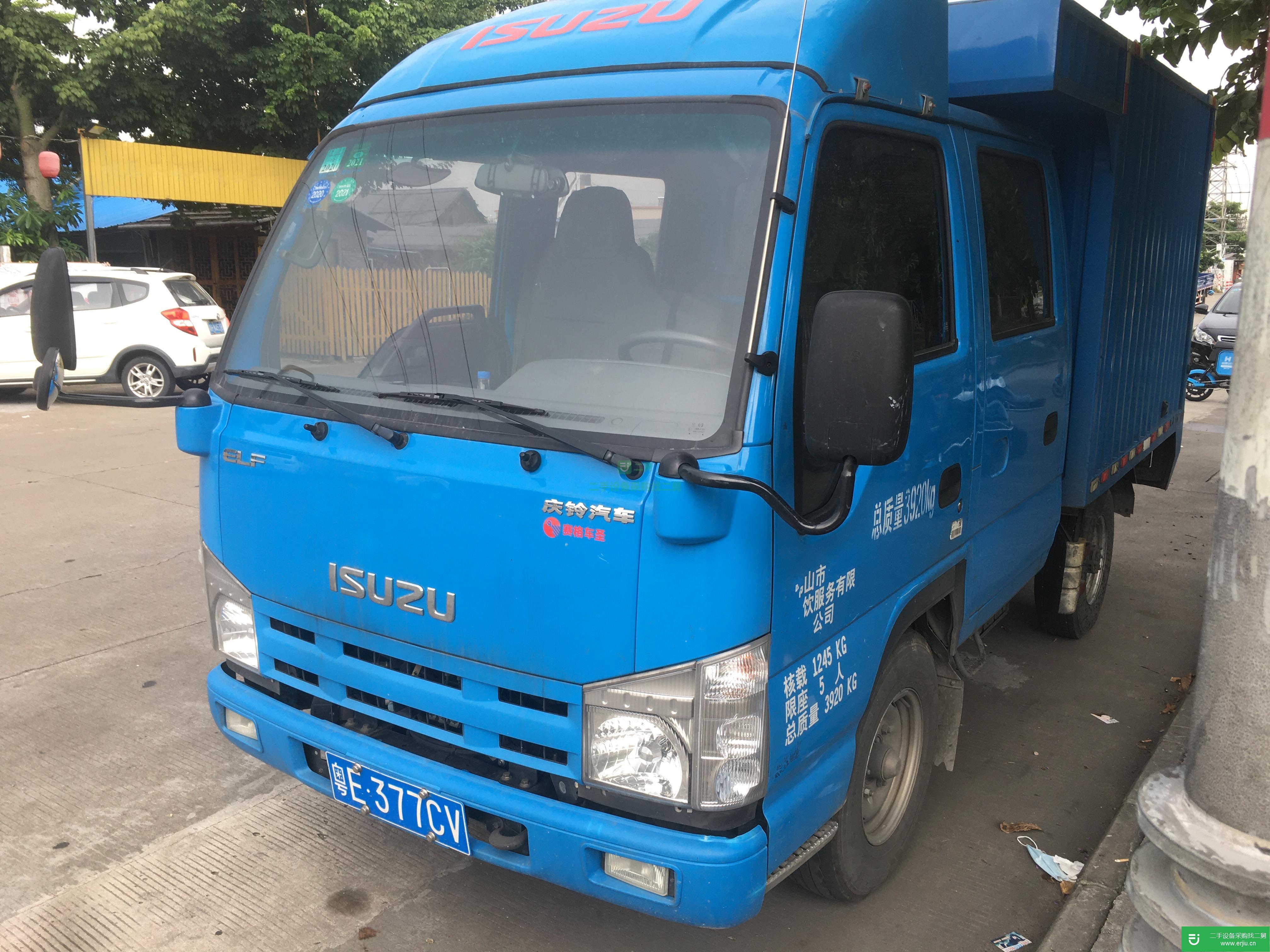 廣東出售二手慶鈴廂式貨車