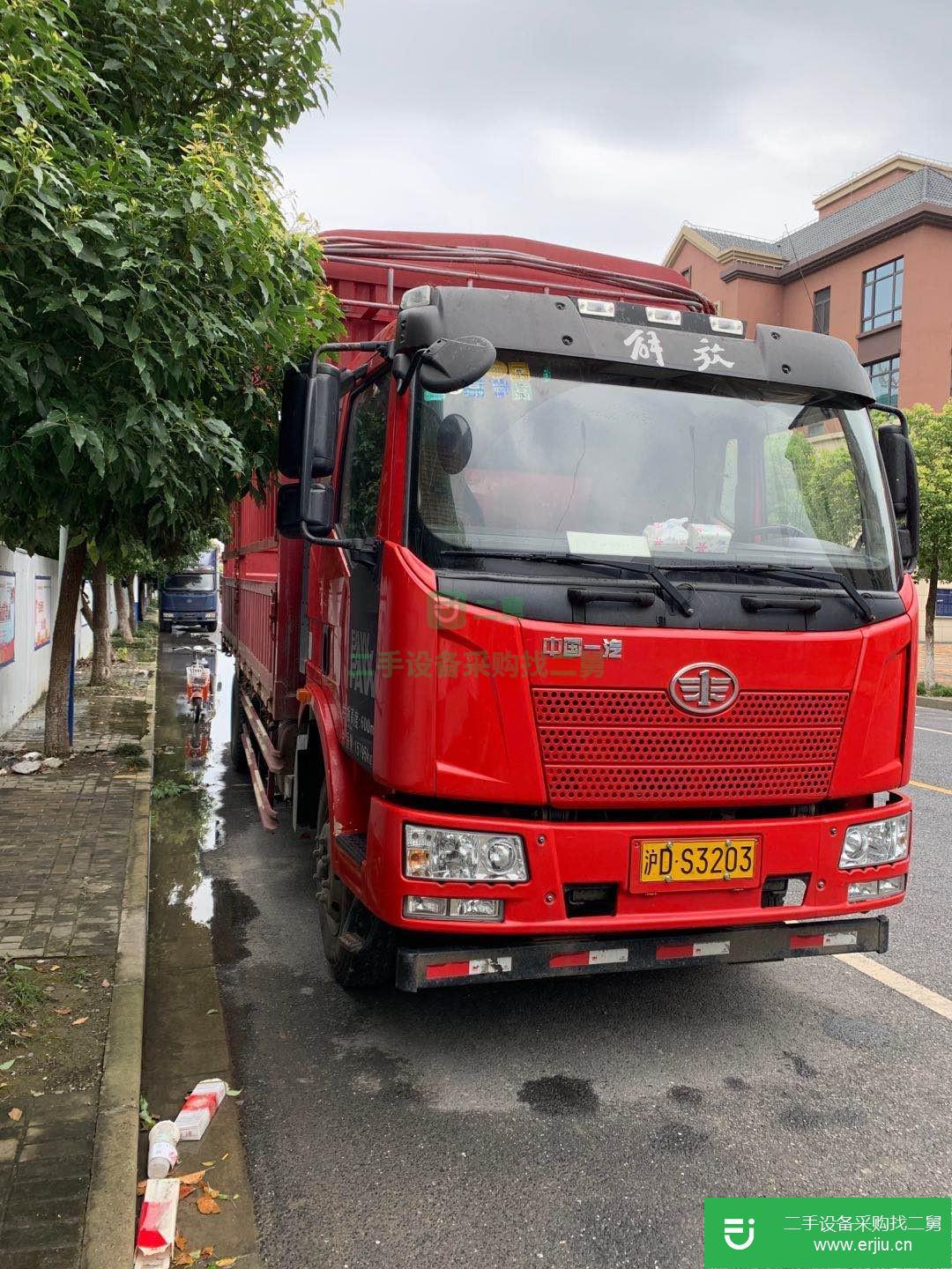 上海出售二手解放J6L高欄載貨車