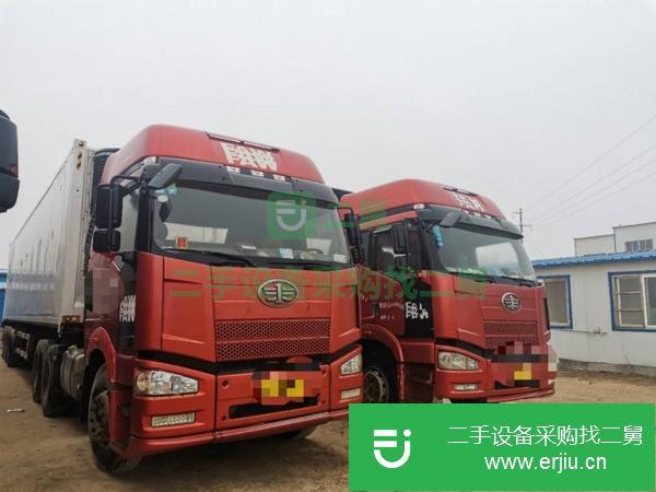 山東出售二手解放牌J6冷藏車